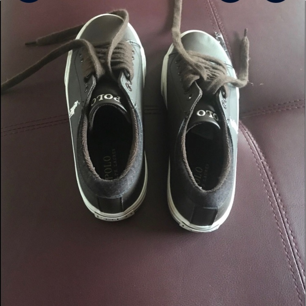 ***SOLD***Boys Polo Shoes